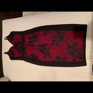 House of London CB red and black dress